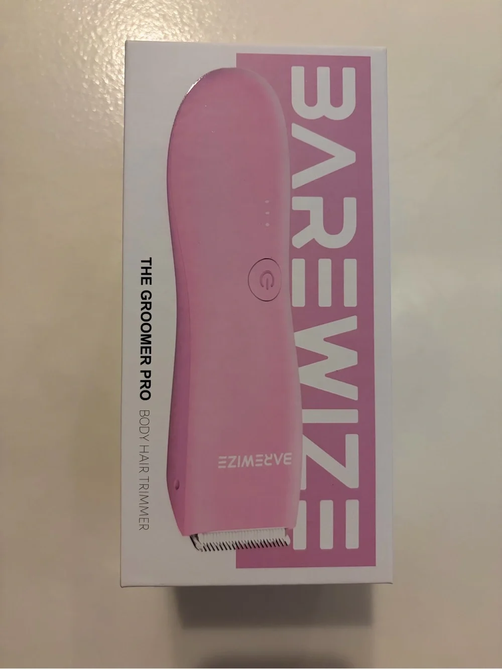 The Groomer Pro Pink Body Hair Trimmer